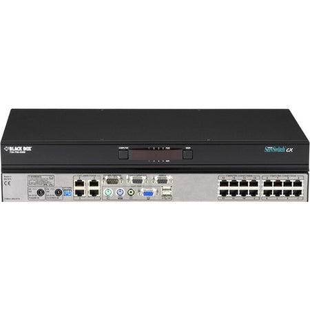 Black Box KVM Switch - (1) Local Console Port + (4) Users, (16) Servers, CATX - KV0416A-R2
