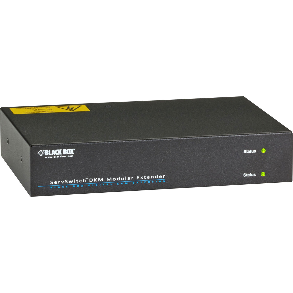Black Box DKM FX Extender Modular Housing, 2-Slot Chassis with Integrated Power Supply - ACXMODH2R-P-R2