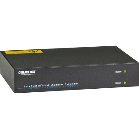 Black Box DKM FX Extender Modular Housing, 2-Slot Chassis with Integrated Power Supply - ACXMODH2R-P-R2