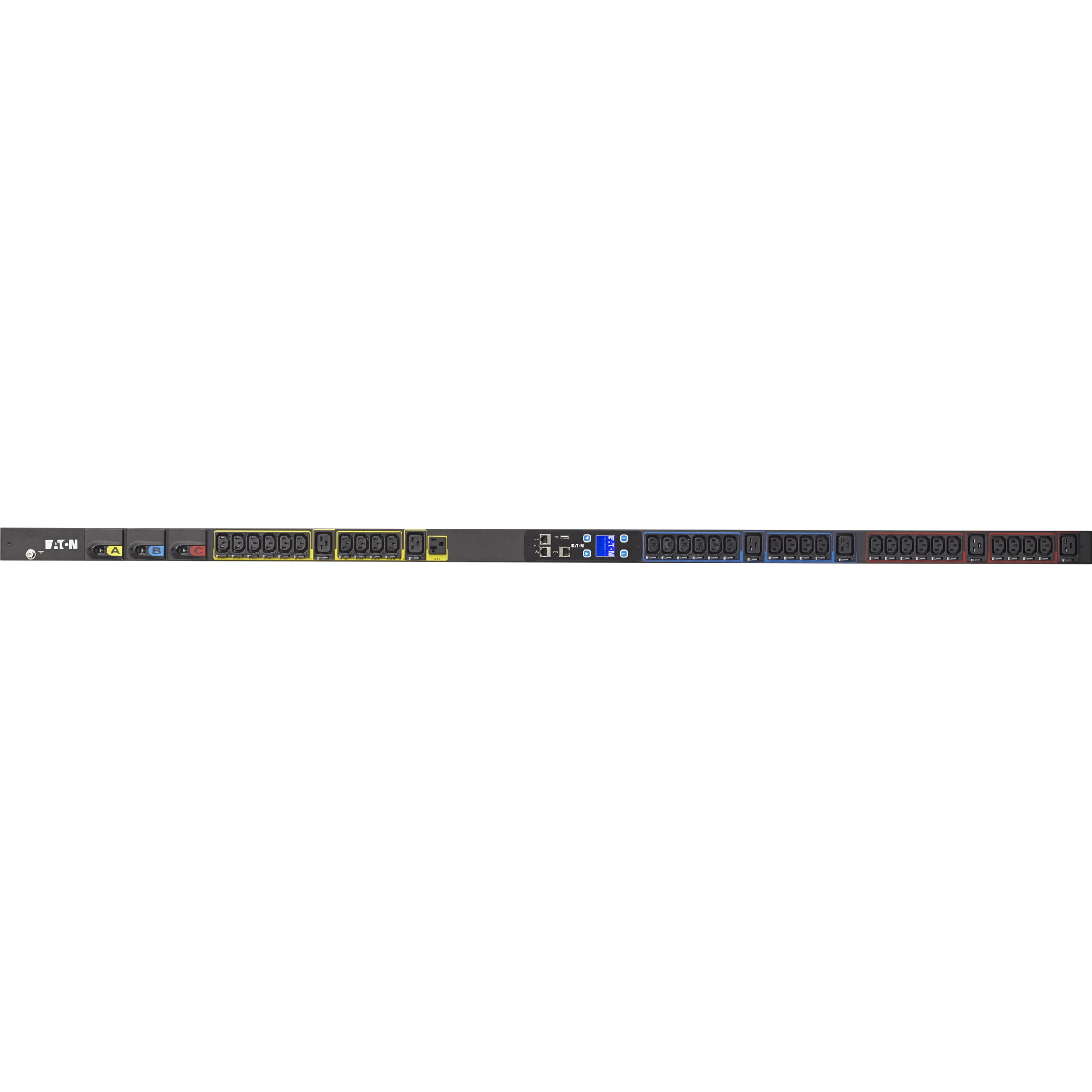 Eaton Metered Input Rack PDU 8.64 kW max 120/208V 24A 0U Three-Phase PDU - EMI310-10
