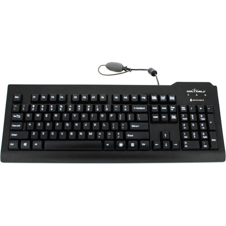 Seal Shield Silver Seal Glow Medical Grade Keyboard - SSKSV207G