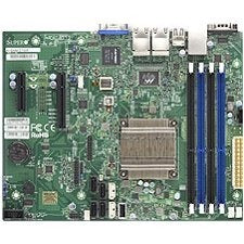 Supermicro A1SRM-2758F Desktop Motherboard - Intel Chipset - Socket BGA-1283 - Micro ATX - MBD-A1SRM-2758F-O