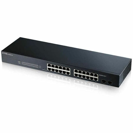 ZyXEL GS1900-24 Fanless 24 Port GbE L2 Web Managed Rackmountable Switch - GS1900-24