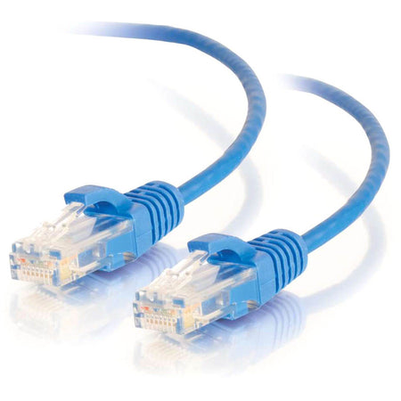 C2G 6in Cat6 Ethernet Cable - Slim - Snagless Unshielded (UTP) - Blue - 01071