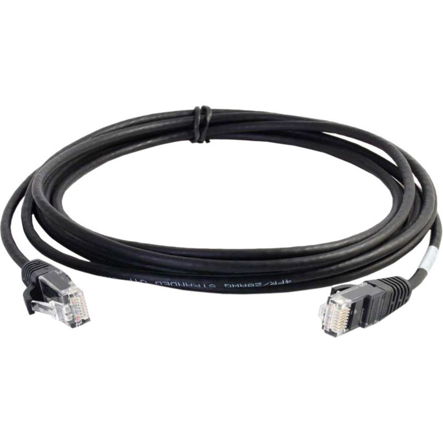 C2G 4ft Cat6 Snagless Unshielded (UTP) Slim Network Patch Cable - Black - 01103
