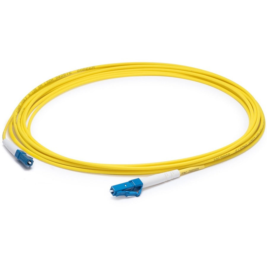 AddOn 10m LC (Male) to LC (Male) Yellow OS2 Simplex Fiber OFNR (Riser-Rated) Patch Cable - ADD-LC-LC-10MS9SMF