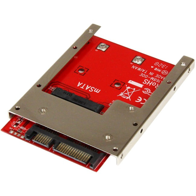 StarTech.com mSATA SSD to 2.5in SATA Adapter Converter - SAT32MSAT257