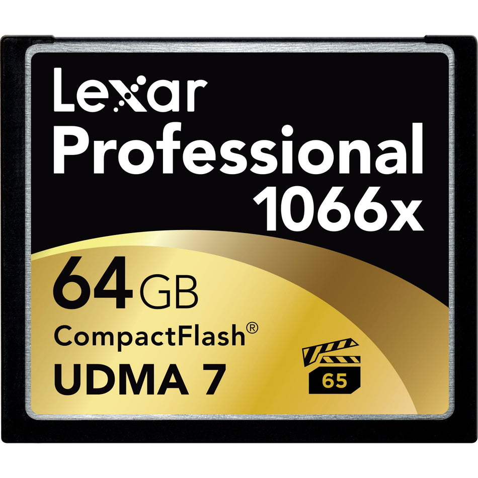 Lexar Professional 64 GB CompactFlash - 2 Pack - LCF64GCRBNA10662