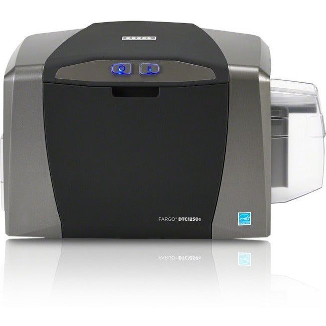 Fargo DTC1250e Double Sided Desktop Dye Sublimation/Thermal Transfer Printer - Color - Card Print - Fast Ethernet - USB - 050128