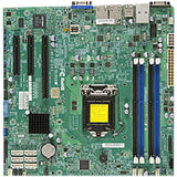 Supermicro X10SLM+-F Server Motherboard - Intel C224 Chipset - Socket H3 LGA-1150 - Micro ATX - MBD-X10SLM-F-O