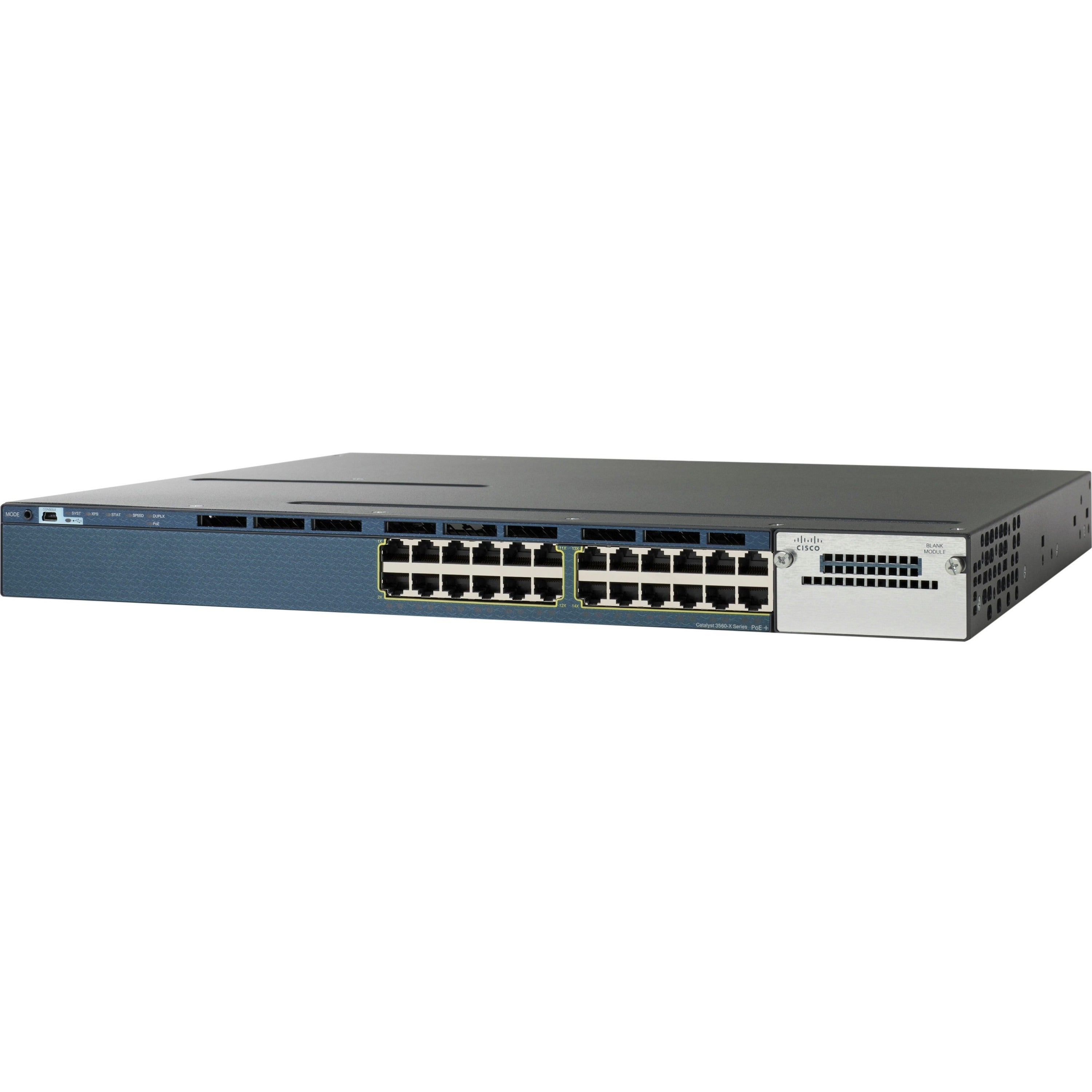 Cisco Catalyst 3560X-24T-E Ethernet Switch - WS-C3560X-24T-E-RF