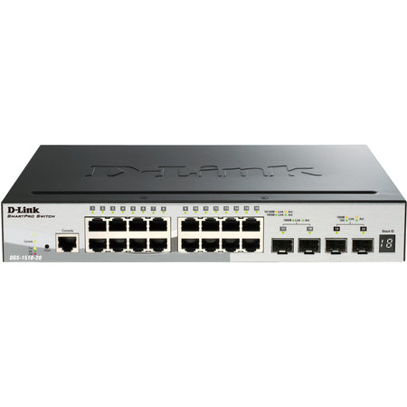 D-Link SmartPro DGS-1510-20 Ethernet Switch - DGS-1510-20