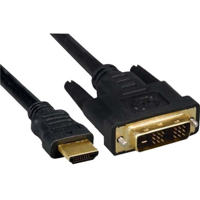 Unirise HDMI Male to DVI-D 12+1 M-M Cable - HDMID-06F-MM