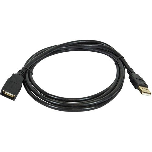 Monoprice 15ft USB 2.0 A Male to A Female Extension 28/24AWG Cable (Gold Plated) - 5435