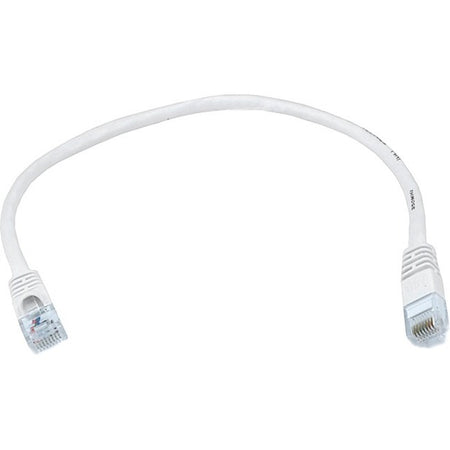 Monoprice 1FT 24AWG Cat5e 350MHz UTP Bare Copper Ethernet Network Cable - White - 1978