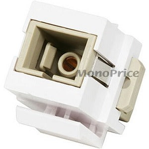 Monoprice Keystone Jack - Modular SC (White) - 2876