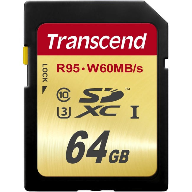 Transcend 64 GB Class 10/UHS-I SDXC - TS64GSDU3