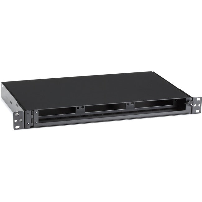 Black Box Rackmount Fiber Shelf, 1U, 3-Adapter Panel - JPM407A-R5