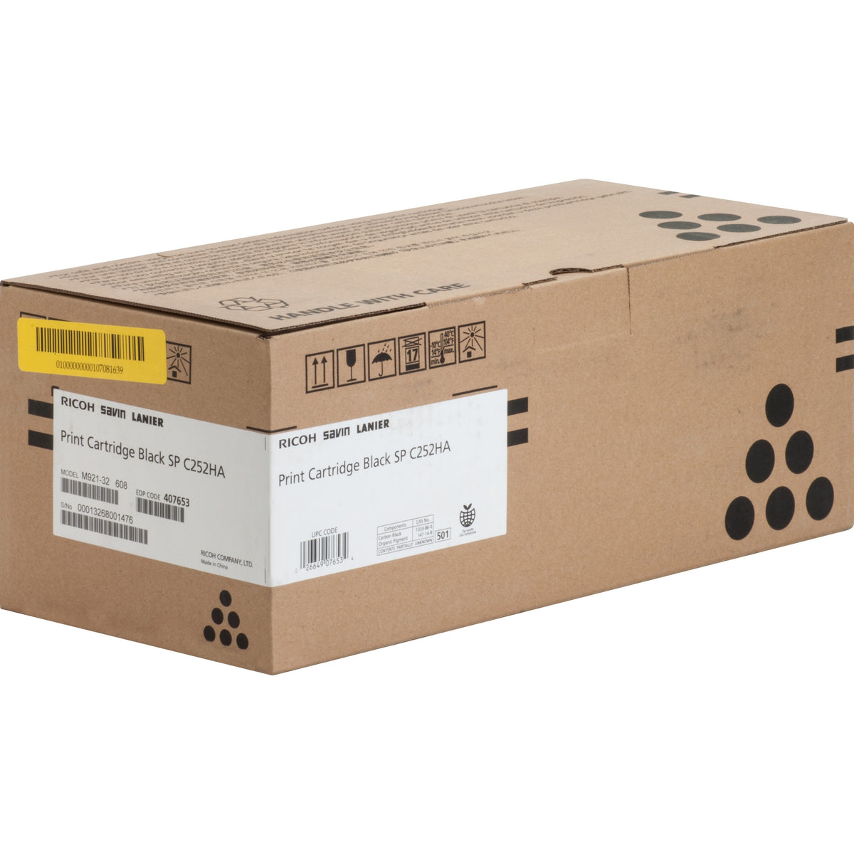 Ricoh SP C252HA Original Toner Cartridge - 407653