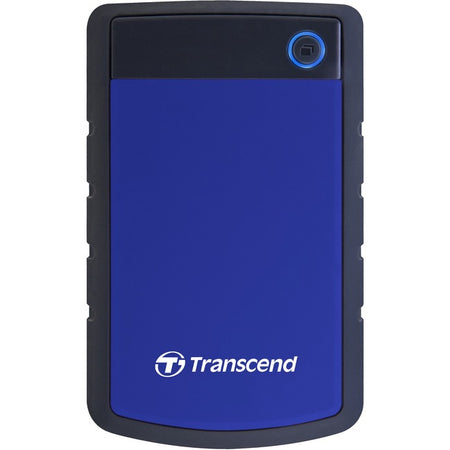 Transcend StoreJet TS1TSJ25H3B 1 TB Portable Hard Drive - 2.5" External - SATA - TS1TSJ25H3B