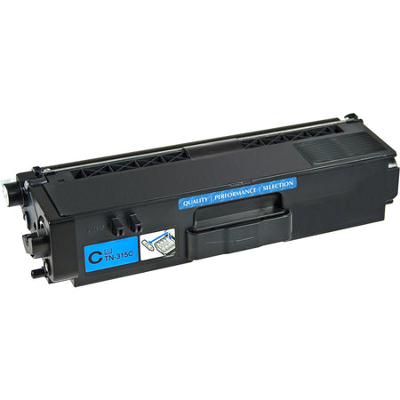 V7 Remanufactured High Yield Cyan Toner Cartridge for Brother TN315 - 3500 page yield - V7TN315C