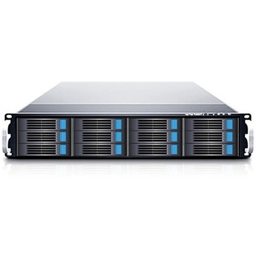 Sans Digital EliteSTOR ES212X12 - 2U 12 Bay 12G SAS/SATA to SAS JBOD with 12G SAS Expander Rackmount - KT-ES212X12