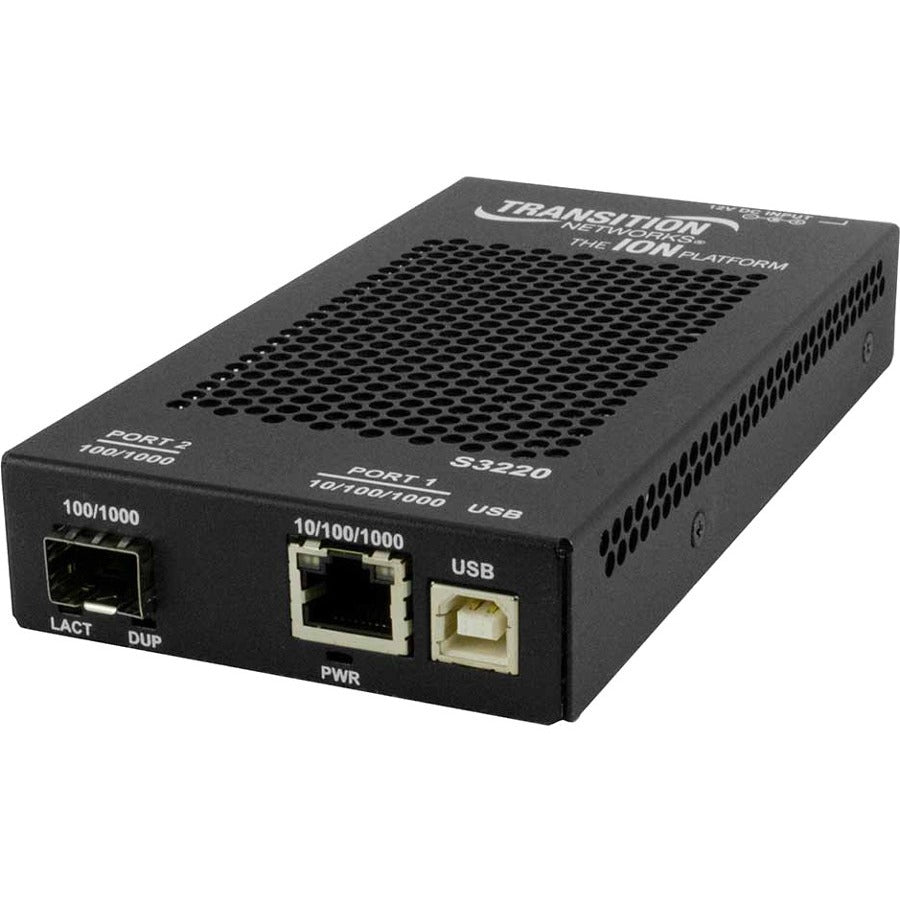 Transition Networks Stand-alone Gigabit Ethernet Remotely Managed NID - S3220-1014