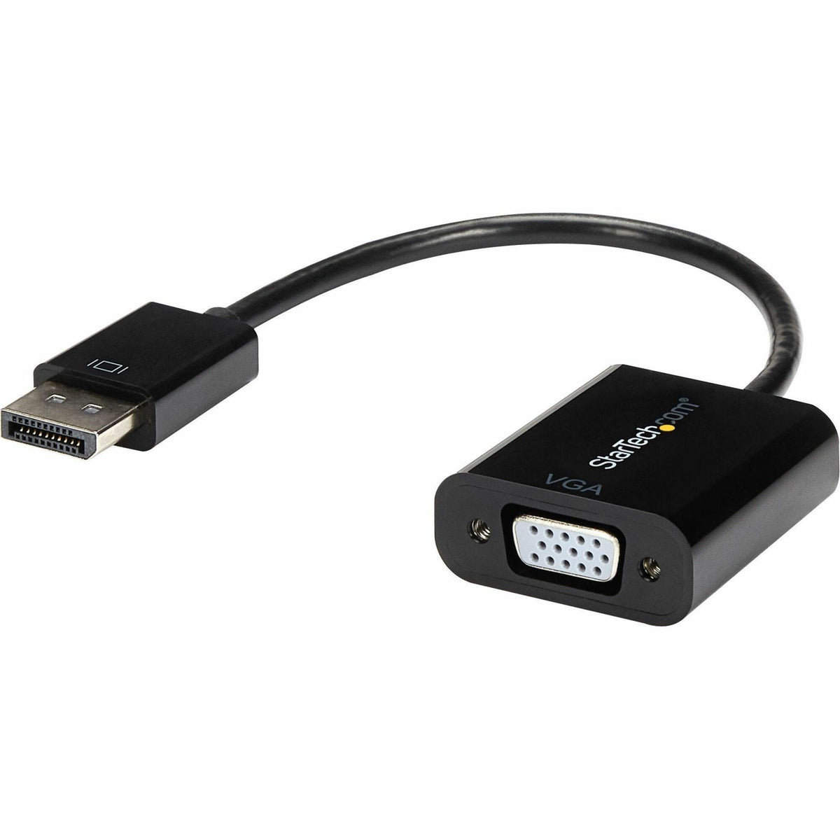 StarTech.com DisplayPort to VGA Adapter, Active DP to VGA Converter, 1080p Video, DP to VGA Adapter Dongle (Digital to Analog), DP 1.2 - DP2VGA3