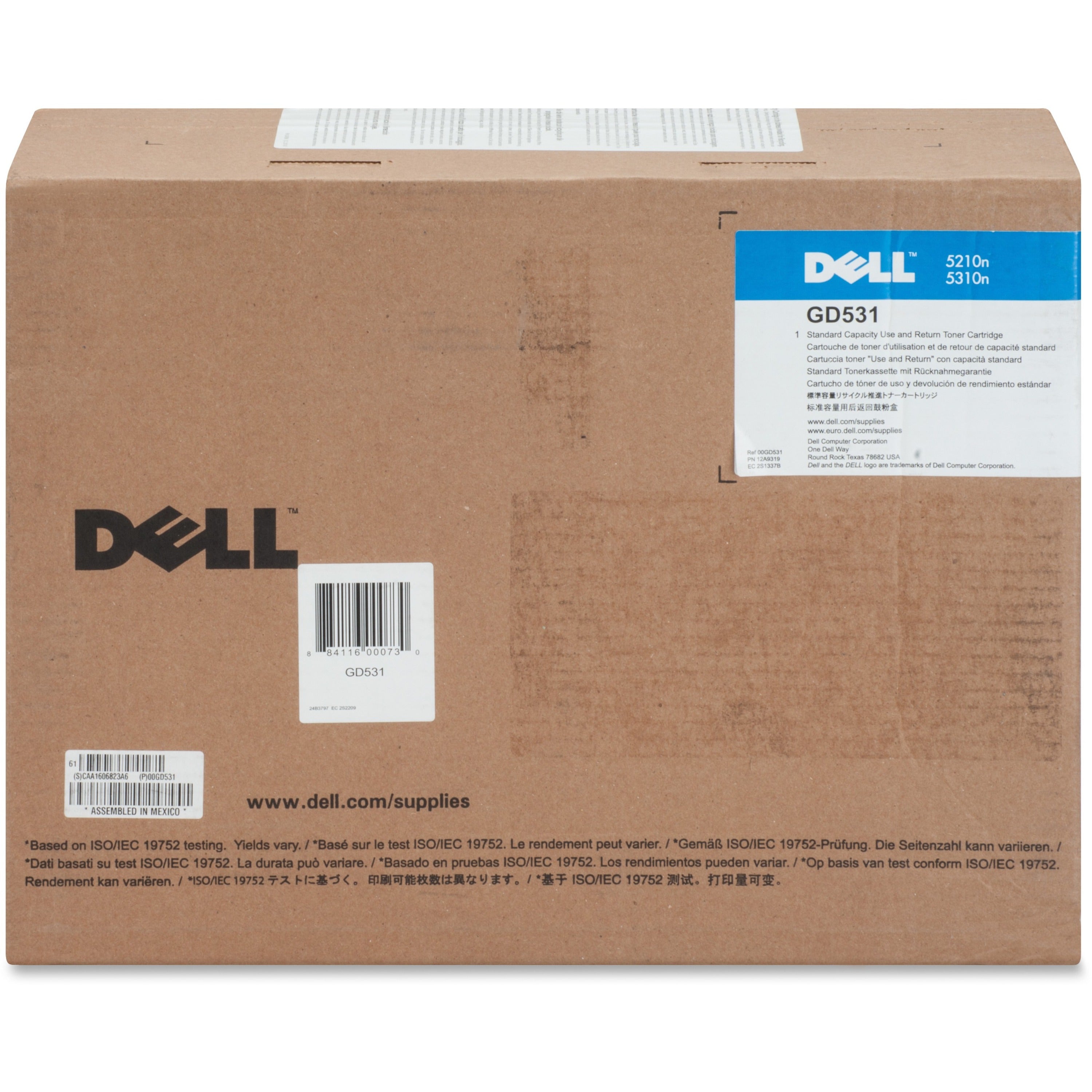 Dell GD531 Original Toner Cartridge - GD531