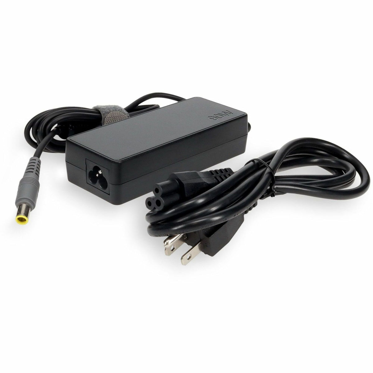 Lenovo 40Y7659 Compatible 90W 20V at 4.5A Black 5.5 mm x 2.5 mm Laptop Power Adapter and Cable - 40Y7659-AA