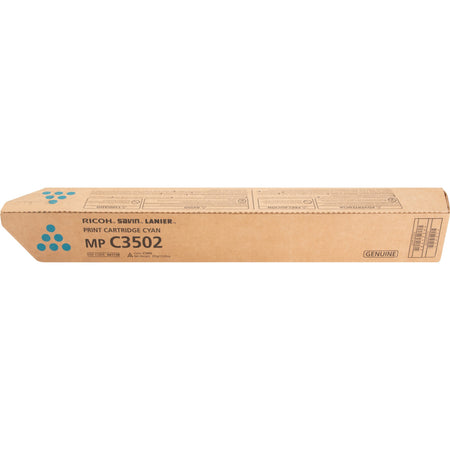 Ricoh Original Laser Toner Cartridge - Cyan - 1 Each - 841738