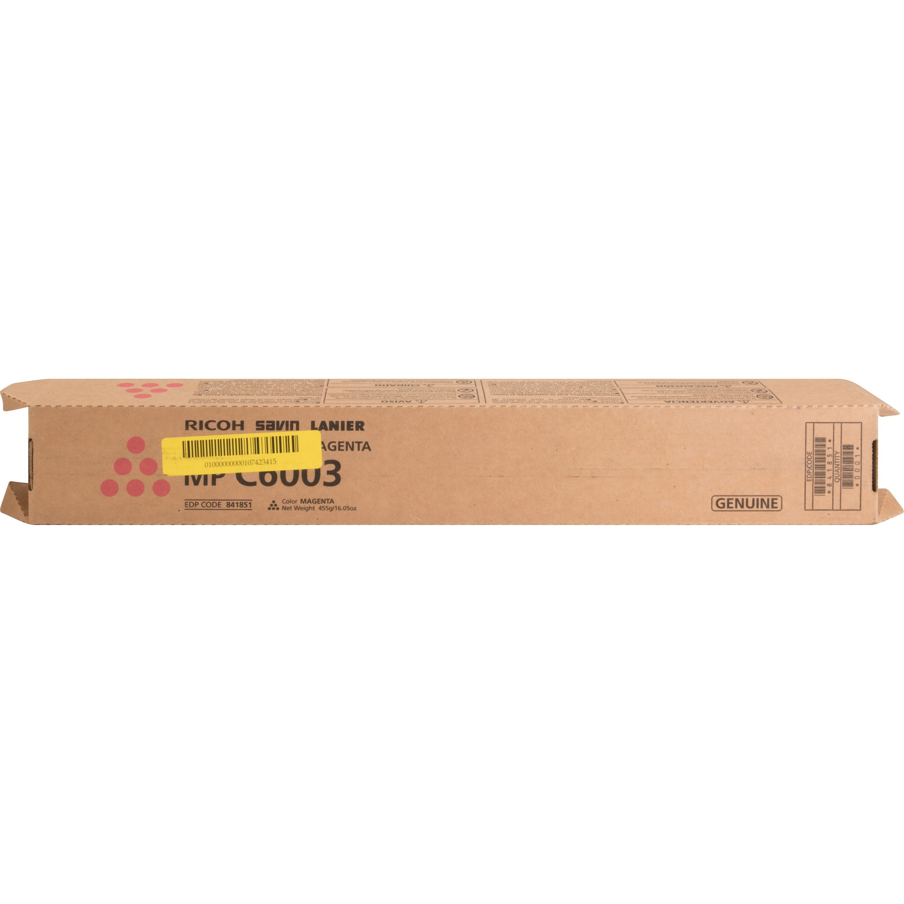 Ricoh Original Laser Toner Cartridge - Magenta - 1 Each - 841851