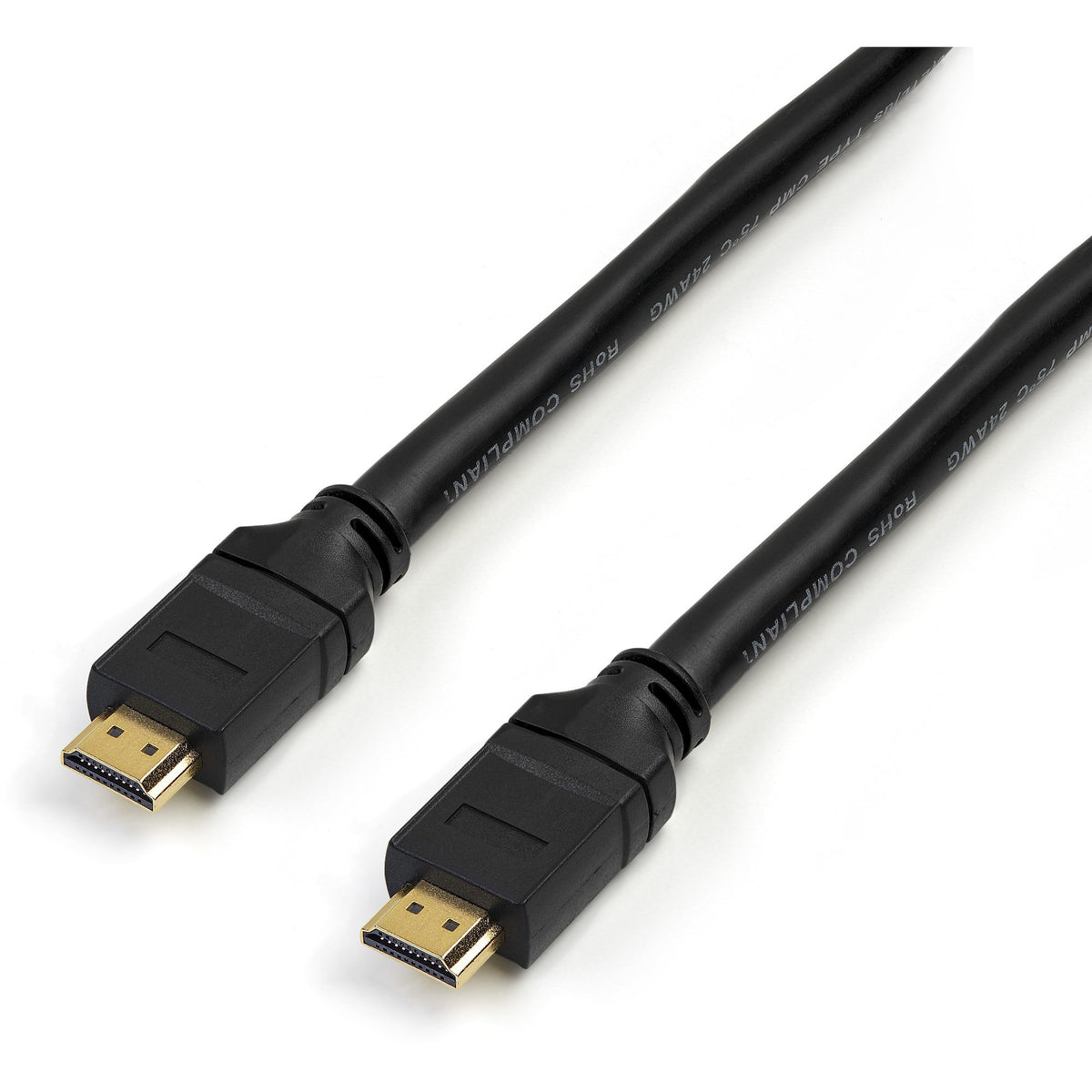 StarTech.com 35ft In Wall Plenum Rated HDMI Cable, 4K High Speed Long HDMI Cord w/ Ethernet, 4K30Hz UHD, 10.2 Gbps, HDMI 1.4 Display Cable - HDPMM35