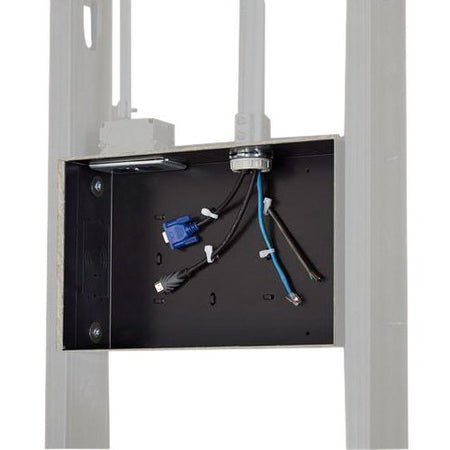 Chief Proximity In-Wall Storage Box - Compatible with Thinstall and Fusion Wall Mounts - Black - PAC525