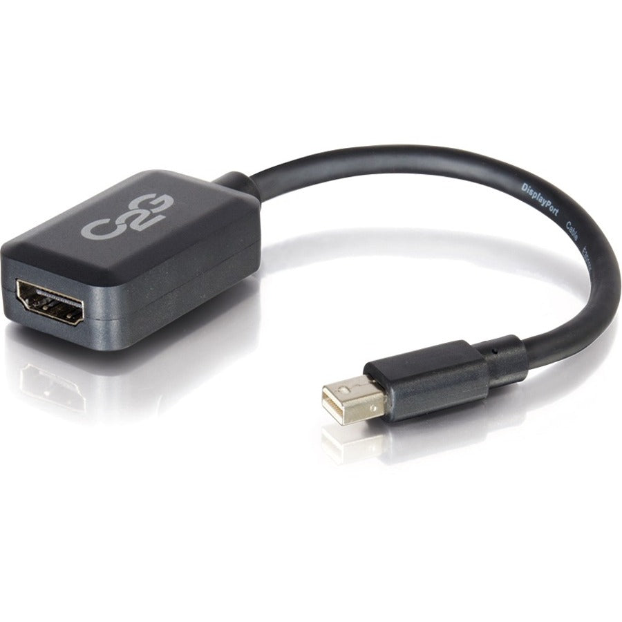 C2G Mini DisplayPort to HDMI Adapter - Black - 54313