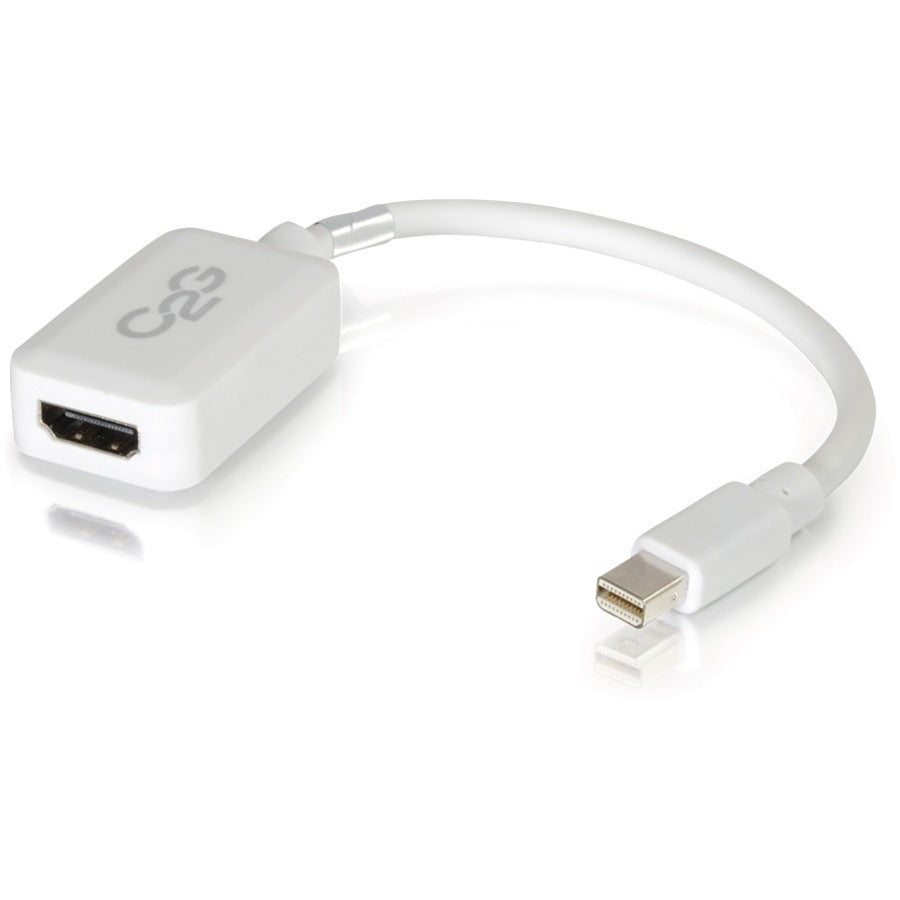 C2G Mini DisplayPort to HDMI Adapter - White - 54314