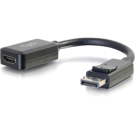 C2G 8in DisplayPort to HDMI Adapter - DP to HDMI Adapter - 1080p - Black - M/F - 54322