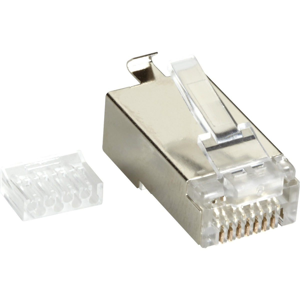 Black Box CAT6 Shielded Modular Plug, 250-Pack - FMTP6S-250PAK