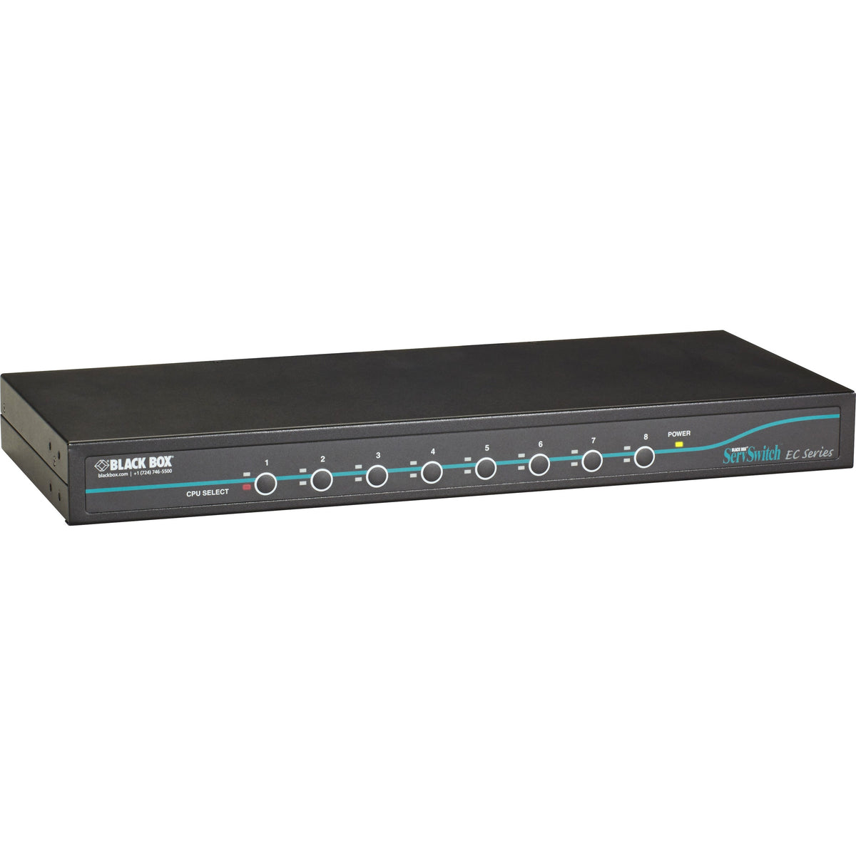 Black Box ServSwitch EC for DVI + USB Servers and DVI + USB Console, 8-Port - KV9508A