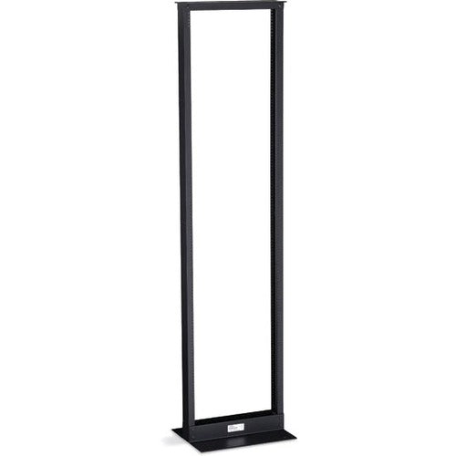 Black Box 45U 2-Post Rack, 19" x 15"D, 12-24 EIA Holes, 1000lbs - RM162A-R3