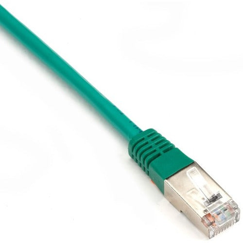 Black Box CAT6 250-MHz Stranded Patch Cable Slim Molded Boot - S/FTP, CM PVC, Green, 7FT - EVNSL0272GN-0007