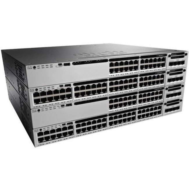 Cisco Catalyst WS-C3850-24P-E Ethernet Switch - WS-C3850-24P-E-RF