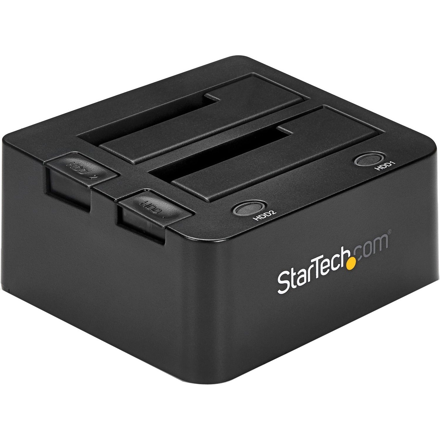 StarTech.com Dual-Bay USB 3.0 to SATA Hard Drive Docking Station, 2.5/3.5" SATA I/II/III, SSD/HDD Dock, USB Hard Drive Bay, Top-Loading - SDOCK2U33
