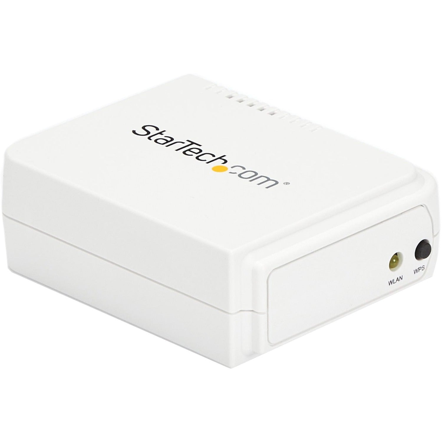 StarTech.com 1 Port USB Wireless N Network Print Server with 10/100 Mbps Ethernet Port - 802.11 b/g/n - PM1115UW