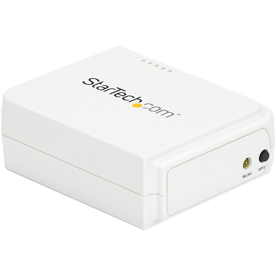 StarTech.com 1 Port USB Wireless N Network Print Server with 10/100 Mbps Ethernet Port - 802.11 b/g/n - PM1115UW