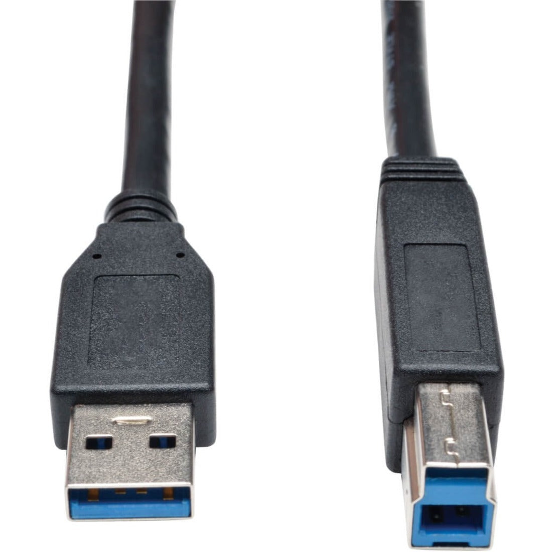 Eaton Tripp Lite Series USB 3.2 Gen 1 SuperSpeed Device Cable (A to B M/M) Black, 3 ft. (0.91 m) - U322-003-BK