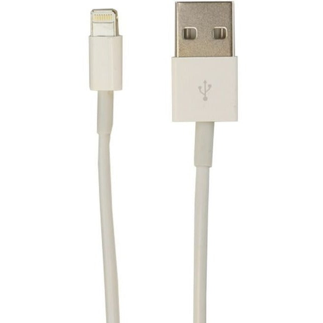 VisionTek Lightning to USB 1 Meter Cable White (M/M) - 900704