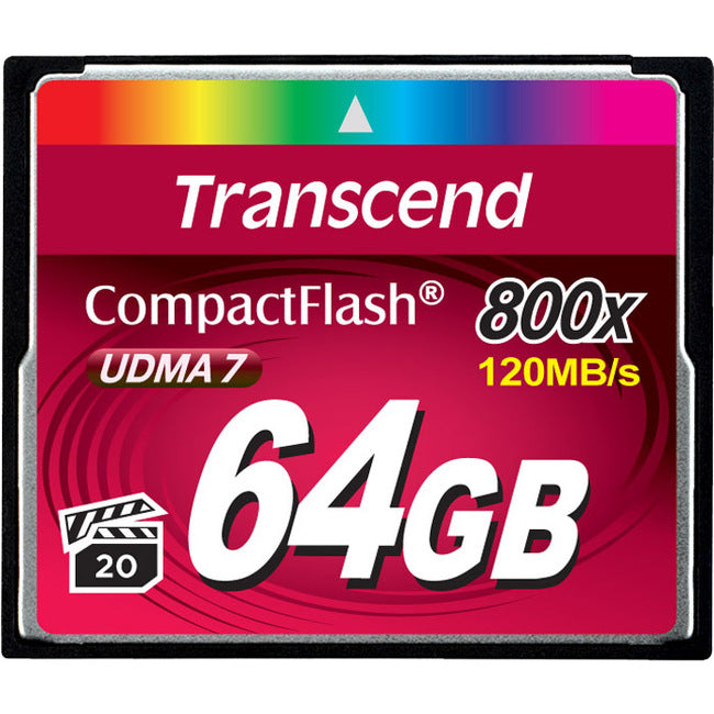 Transcend Premium 64 GB CompactFlash - TS64GCF800