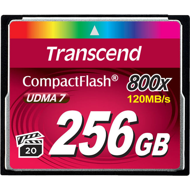 Transcend Premium 256 GB CompactFlash - TS256GCF800
