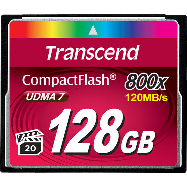 Transcend Premium 128 GB CompactFlash - TS128GCF800